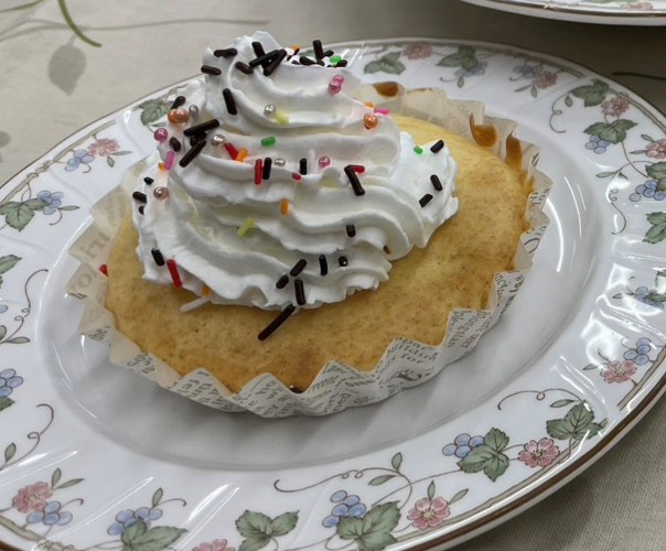 クリスマスミニケーキの写真